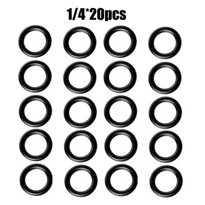 20Pcs High Pressure Washer ORings 1/4 M22 Hose Connector Seal Rubber