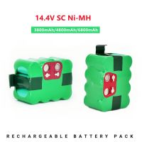 แพ็คแบตเตอรี่แบบชาร์จไฟได้14.4V Ni-MH เครื่องดูดฝุ่น6800Mah หุ่นยนต์กวาดบ้านสำหรับ KV8 XR210 XR510 XR210A XR210B XR510B XR510D จุดสินค้า