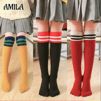 AMILA Girls Stockings ถุงน่องผ้าฝ้ายแท้สำหรับเด็ก (6-10ปี)