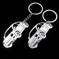 New Stainless Steel Keychain for Men Women Beetle Car Design keychain Car Pendant Keyring Cartoon Cute Creative Gift