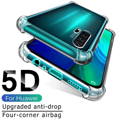 Casing Ponsel TPU untuk Huawei Nova 4 4E 5 Pro 5T 5i 6 Se Aksesori Ponsel Penutup 3 3i Tas Bumper Dilengkapi Casing Coque Silikon