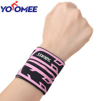 Yoomee 1Pcs ผ้าพันข้อมือออกกำลังกาย Wrap สายรัดข้อมือผ้าพันคอสำหรับบาสเก็ตบอลแบดมินตันเทนนิสอุปกรณ์ตัวประคองข้อมือข้อมือมีหลุม