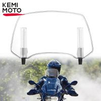 KEMIMOTO Motorcycle Windshield Universal Windscreen for BMW R1200GS R1250GS F800GS LC Adjustable Heighten Windshield Accessories