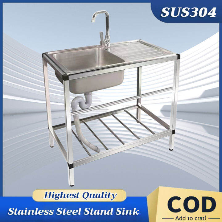 304 stainless steel kitchen sink, vertical sink, wash basin, wash basin