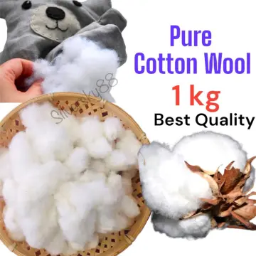 100% Organic Natural Kapok Cotton Filling Stuffing toys pillows