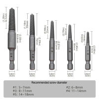 56ชิ้นจะออกสกรูเสียหายดูดศูนย์เจาะบิตหักสายฟ้า Remover Hex S Hank เจาะบิตคู่มือหักมือชุดเครื่องมือ