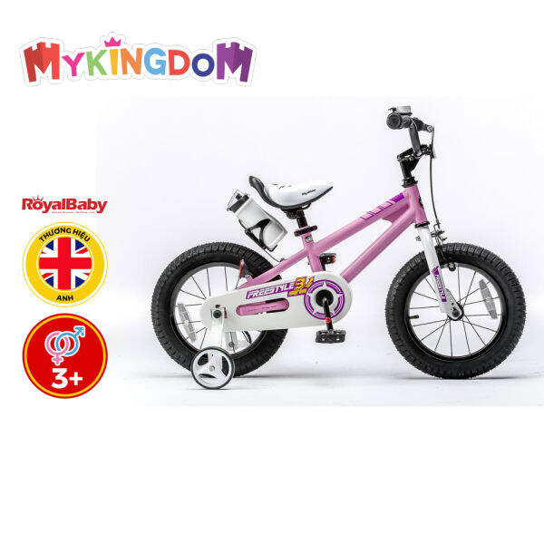 Xe đạp trẻ em Freestyle 16 inches Hồng Royal Baby RB16B-6/PINK