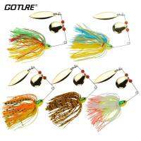 17.5G Goture 5ชิ้น/เซ็ตSpinnerเหยื่อโลหะJig Fishing Lure SpinnerใบมีดPike Bassปลาคาร์พตกปลาSpinnerbait Hardล่อ hot sell jguig