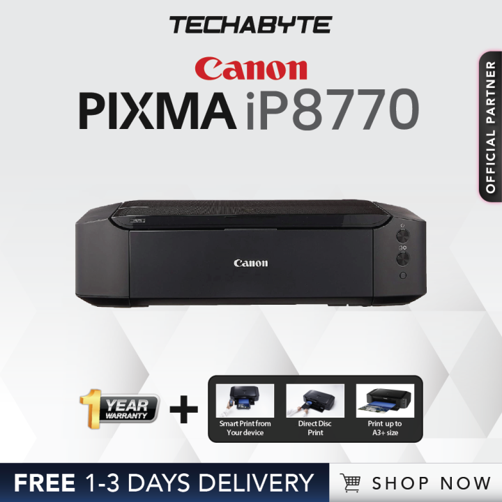 Canon PIXMA iP8770 / IX6870 A3+ Wireless Office Printer Lazada