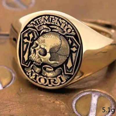 WishMORI Rzhetsky Skulls พูดเกินจริงความคิดสร้างสรรค์แหวนกางเขนใหม่