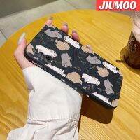 JIUMOO เคสสำหรับ Huawei Y8P P สมาร์ทเอสเคสนิ่มลายการ์ตูนดีไซน์ใหม่กระต่ายมีชีวิตชีวาเคสขอบสี่เหลี่ยมด้านข้างบางเคสมือถือเคสซิลิโคนเคสป้องกันการกระแทก