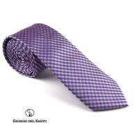 Giorgio Del Sarto Necktie Pink with  Fabric Texture เนคไทสีชมพูมีเท็กเจอร