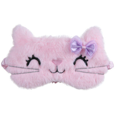 Cute Travel Sleep Cover Cat Aid Eye Kids Anime Blindfold Sleeping