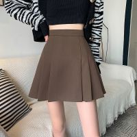 COD ◙ The Outline Shop27dgsd6gfd Pleated short skirt female autumn Korean version 2021 new high waist was thin