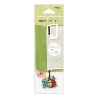 MIDORI Embroidery Bookmarker Squirrel (D62330006) / ที่คั่นหนังสือ ลายปักน้องกระรอก แบรนด์ MIDORI จากประเทศญี่ปุ่น