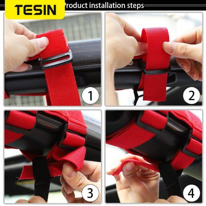 Armrest for Jeep Wrangler TJ JK 19972019 Car Roll Bar Mount Side Grab