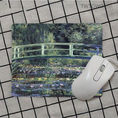 【jw】﹍№☸  Top Claude Monet Design Pattern Game Mousepad Selling Wholesale
