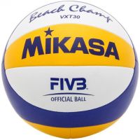 MIKASA ลูกวอลเลย์บอล วอลเลย์บอล ชายหาดหนังเย็บ  รุ่น VXT30 ของแท้ 100%