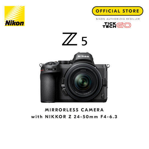 Nikon Z 5 Mirrorless Camera with NIKKOR Z 2450mm F46.3 kit lens Lazada