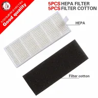 nm-High Quality 5pcs Sponge5pcs Filters For Ilife  Robot Replacement For Chuwi Ilife A4 A4s A6 Robot Vacuum Cleaner Hepa Filter