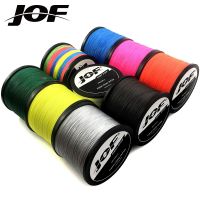 JOF เอ็นตกปลาถัก1000เมตร500เมตร300เมตร4เส้นปลาคาร์พบรรทัด Multifilament น้ำเค็ม4ถัก Senar Pancing PE เอ็นตกปลา