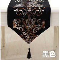 Blue european-style table runner camino de mesa runner weding decoration table runners home decoration accessories