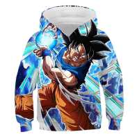 ฤดูใบไม้ผลิใหม่เด็ก Anime Movie Dragon-Ball การ์ตูนพิมพ์ Hoodie สำหรับชายหญิงเสื้อผ้าเด็ก Unisex แขนยาว Hoodie