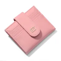 【✴COD✴】 ehun8 Weichen กระเป๋าสตางค์ขนาดเล็กสำหรับผู้หญิงกระเป๋าสตางค์บัตรเครดิตกระเป๋าเก็บบัตร,กระเป๋า Dompet Koin มีซิปกระเป๋าใส่บัตรสำหรับผู้หญิงกระเป๋าใส่บัตร