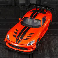 1:32 Dodge Viper ACR SRT ล้อแม็กรถสปอร์ตรุ่น D Iecasts โลหะของเล่นยานพาหนะรถรุ่นจำลองแสงเสียงเด็กของเล่นของขวัญ