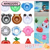 MAXG 1Pcs ปาร์ตี้ริมสระน้ำ สระว่ายน้ำ floaties ของตกแต่งงานปาร์ตี้ ผู้ถือเครื่องดื่มพอง พองถ้วยจานรองแก้ว เครื่องดื่มลอย สระว่ายน้ำลอย