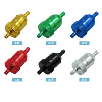 【cw】Motorcycle accessories Motorcycle ATVATV Gasoline Filter CNCA Aluminum Alloy Oil Filter Oil Cup Off road Vehicle ！