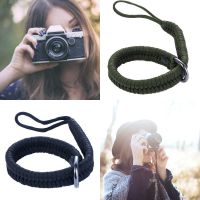 ✎ Strap Multifunction Wrist Lanyard SLR Camera Shoulder Strap Hand-Woven Wristband Quick Release Connector With Base