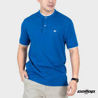 GALLOP : Mandarin Collar Tee เสื้อคอจีน ผู้ชาย ผ้าปิเก้ รุ่น GP9065 สี Roqal Blue - น้ำเงินเข้ม / ราคาปกติ 1790.-