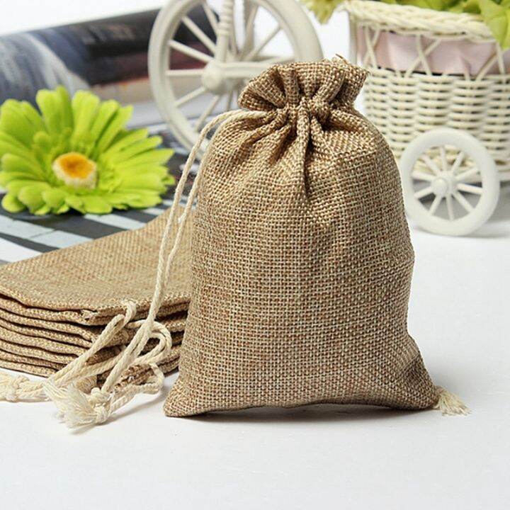 new-vintage-burlap-jute-sacks-weddings-favor-adjustable-cords-christmas-gift-bags-10-15cm