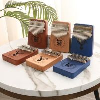 【YF】 Kalimba Thumb 17 Keys Wood Veneer Musical Instrument