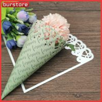 Burstore ที่ตัดลายกระดาษโลหะลายฉลุลายนูนสร้างสรรค์มีหลายรูปแบบลายฉลุแม่แบบแบบ DIY