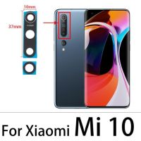 【⊕Good quality⊕】 baoyao 2ชิ้นใหม่สำหรับ Xiaomi Mi Note 10 11 Lite 10T Pro Ultra / Redmi Note 9T 10 5G 10S Pro เลนส์กระจกกล้องด้านหลังพร้อมสติ๊กเกอร์กาว