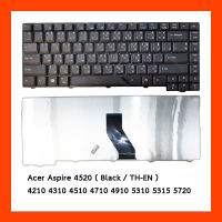 Keyboard Acer Aspire 4520 Black TH คีย์บอร์ด แป้นพิมพ์