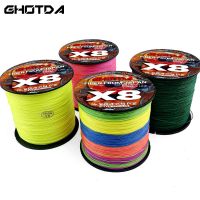 Fishing Line Super Strong Japanese Braided Line 300m Raw Silk 8Strands Standard Line Number 0.8-8.0# Fishing Lines