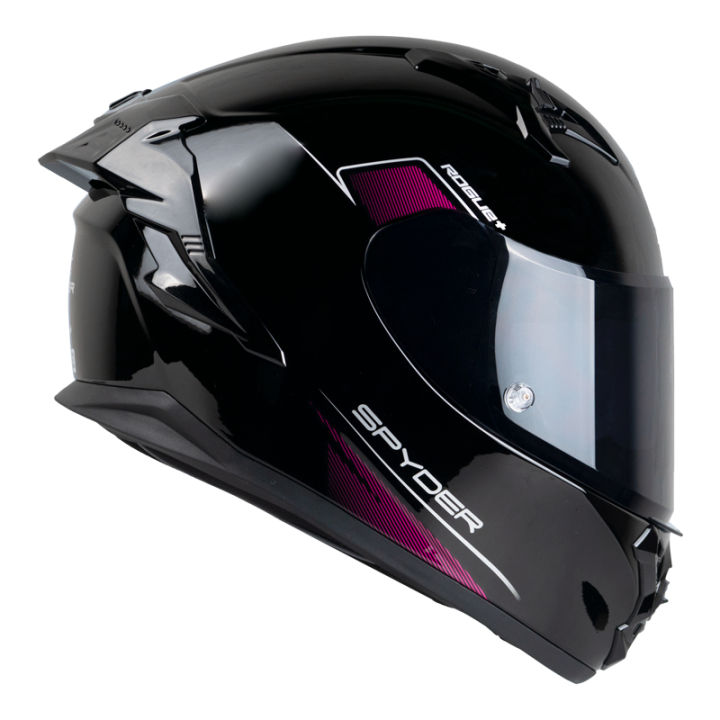 Spyder Full Face Helmet with Dual Visor Rogue+ PD (Free Clear Visor ...
