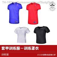 ● Rugby training suit adult gown anti-scratch armor jersey rugby training gown custom training suit