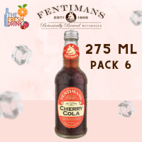 Fentimans Cherry Cola เฟนติแมนส์ เชอร์รี่ โคล่า 275มล. แพ็ก 6 ขวด