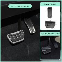 Car Pedal Cover for Ford Mondeo 2015-2022 Fusion 2013-2022 Edge 2015-2022 Fuel Brake Pedals Pad AT Cover Assessoires Pedal Accessories