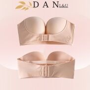 Áo Ngực Không Dây Không Gọng Nâng Ngực Chống Tuột Cài Trước Siêu Quyến Rũ
