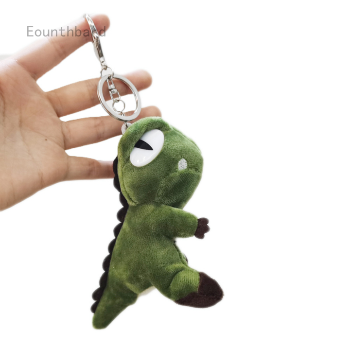 eounthbard-พวงกุญแจกระเป๋าตุ๊กตาไดโนเสาร์น้อย
