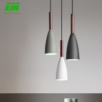 2021Modern LED hanging ceiling lamps E27 Iron art Wood Pendant Lights, Home restaurant decor lighting lamp and Bar Showcase ZDD0030