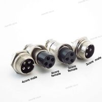 Panel Mount Electrical Cable Gx16 2Pin 3 4 5 6 7 8 Core Pin 16Mm Nut Type Male Female Socket Connector Aviation Plug WB5TH