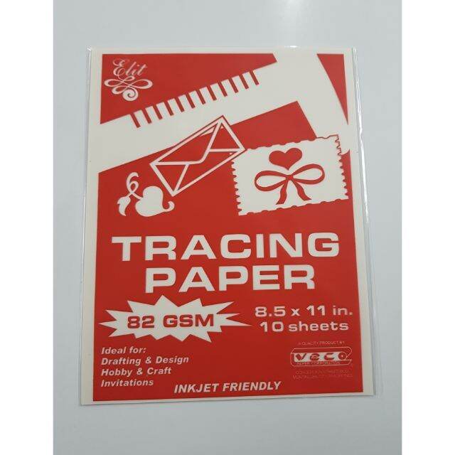 TRACING PAPER 82 GSM (10PCS/PACK) Lazada PH