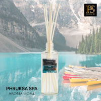 Phruksa Spa ก้านไม้หอมปรับอากาศ กลิ่น เอ็นจอย (Refill Reed Diffuser 100 ml. Enjoy) |ก้านไม้หอม |ก้านไม้หอมกระจายกลิ่น แถมฟรี! ก้านไม้หวาย