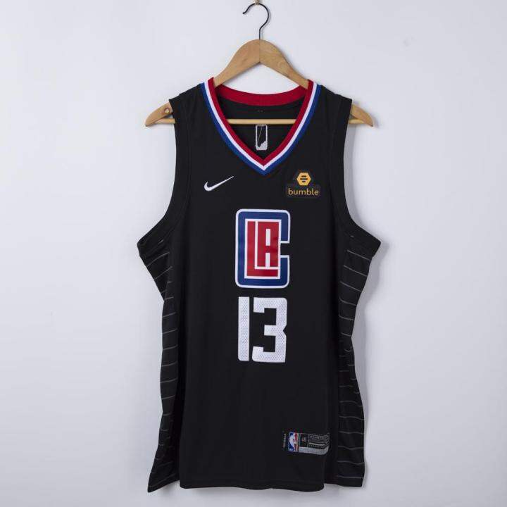 Maillot Los Angeles Clippers Paul George - Taille 48/L - Blanc Et Noir - Swingman
